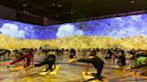 Yoga enthusiasts given chance to exercise with Van Gogh | ITV News