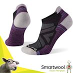 SmartWool 女_美麗諾羊毛 避震型機能戶外全輕量健行踝襪(2入).彈性排汗跑步襪.登山運動襪_炭黑色