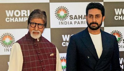 ’’Admiration for your continued efforts’’: Amitabh Bachchan beams with pride on global rendition of Abhishek’s ’Dus Bahane’