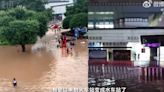 持續強降雨！廣西桂林1998年來最大洪患 火車站淹水一度停擺