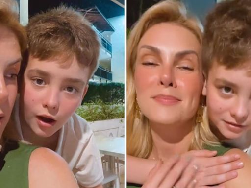 Ana Hickmann mostra filho detalhando viagem com família de Edu Guedes em Curaçao