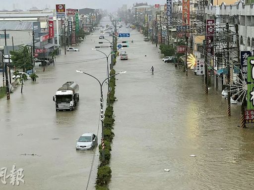 水漫高雄 颱風「格美」登閩 福建轉移24萬人 逾5000救援人員待命