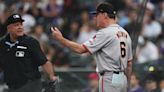 Giants manager Melvin clarifies pregame ejection ‘wasn't choreographed'