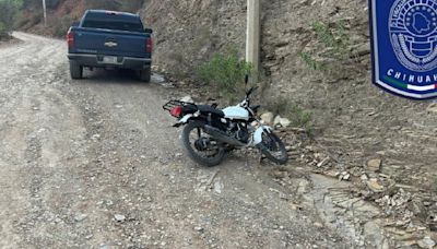 Recuperó Fiscalía motocicleta robada en Santa Bárbara