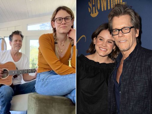 Kevin Bacon and Daughter Sosie Perform Duet of Miley Cyrus and Beyoncé's ‘II Most Wanted'