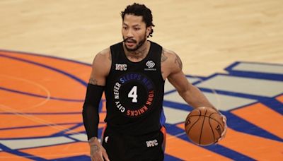 Derrick Rose, who spent parts of four seasons with Knicks, announces retirement from NBA