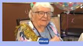 108-year-old reveals her secret to long life: 'Eating dessert & flirting with men with mustaches!'