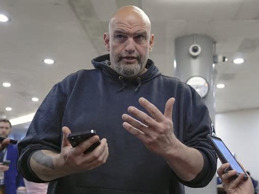 Fetterman denounces ‘a**hole’ pro-Palestinian protesters for public disruptions