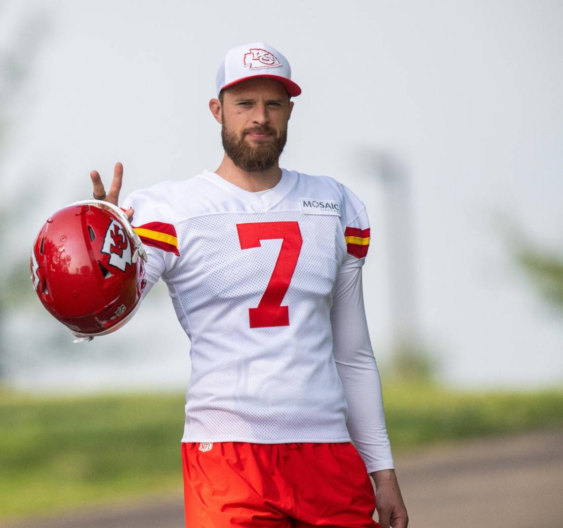 Kansas City Chiefs kicker Harrison Butker signs contract extension. Here are the details