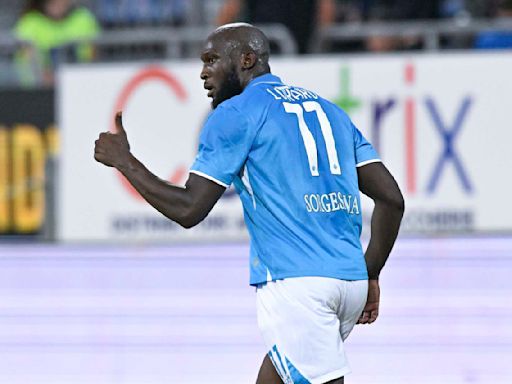 Napoli might have found a new hero in Lukaku. Inter narrowly avoids first defeat