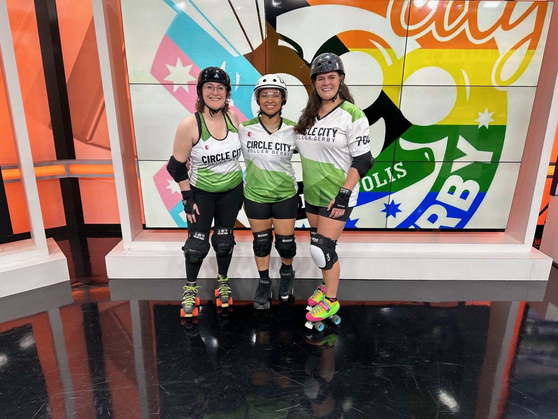 Rolling along with the Circle City Roller Derby
