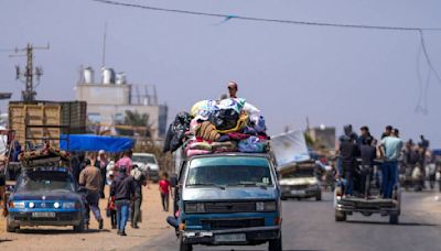 The Latest | Aid ship sails for floating pier off Gaza, as more Palestinians flee Rafah