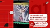 VÍDEO: empresário é assassinado a tiros por homens encapuzados dentro de bar