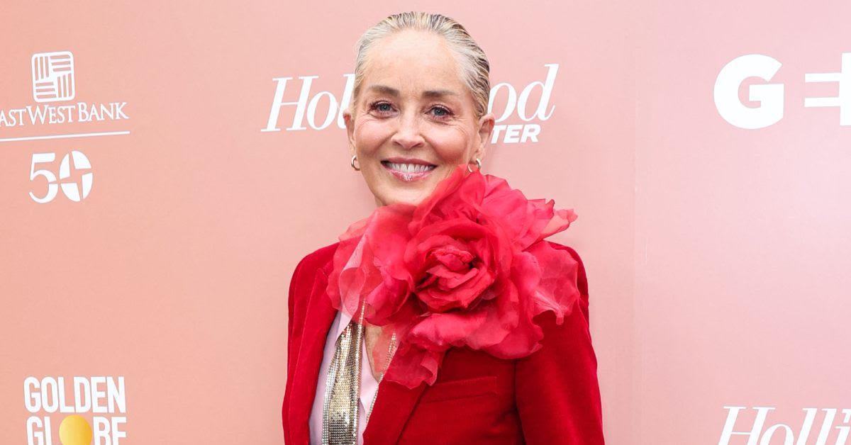 Sharon Stone, 66, Goes Topless, Wears Only Bikini Bottoms While Painting: See the Saucy Photo