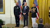 A Pensacola police officer was recognized at the White House last week. Here's the story on why.