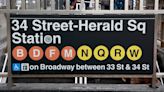 Woman killed by F train at 34th St. station in Midtown causes rush hour delays