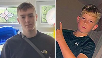 First picture of teenagers 13, and 18, killed in motorbike crash