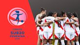 Fixture de Perú en el hexagonal final del Sudamericano Femenino Sub 20