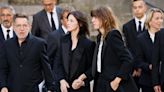 Charlotte Gainsbourg and Lou Doillon carry mother Jane Birkin’s coffin at Paris funeral