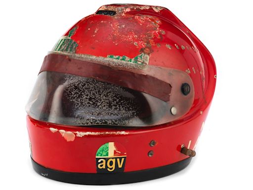 Niki Lauda’s burnt helmet from near-fatal accident to fetch up to $60,000 at auction