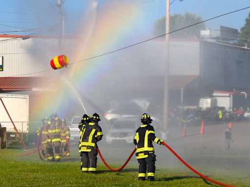 Water barrel fights, music, auction and good food highlight Fireman's Festival in Berlin