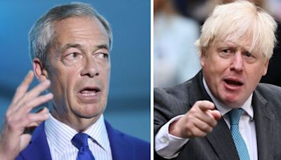 Boris Johnson furiously hits out at Nigel Farage in row over Ukraine comments