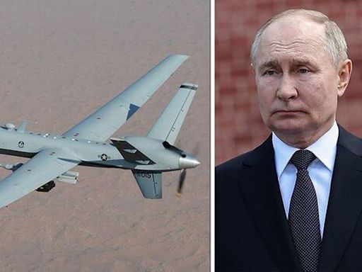 Russia 'shoots down US drone' over Black Sea as World War III fears intensify