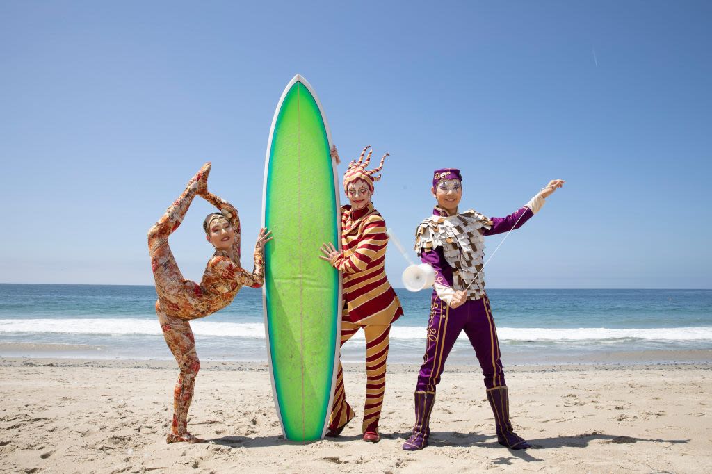 Want to see acrobatic clowns and tricksters? Catch Cirque Du Soleil’s “KOOZA” in Laguna Hills