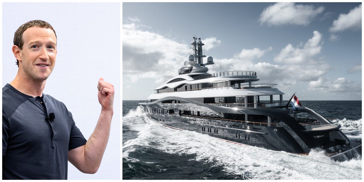 It's Mark Zuckerberg's turn to have a hot yacht summer