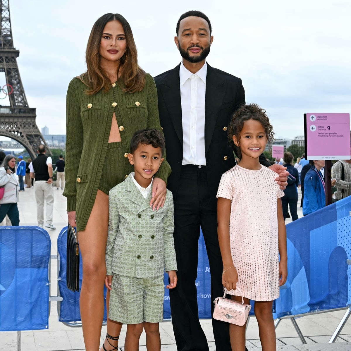 Chrissy Teigen & John Legend's Kids Steal the Show at Olympics 2024