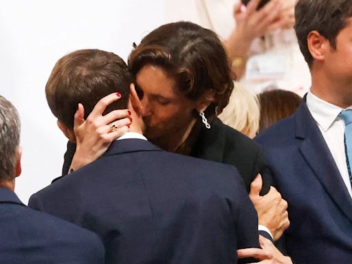 Macron’s Kiss With French Sports Minister During Olympics Causes a Stir