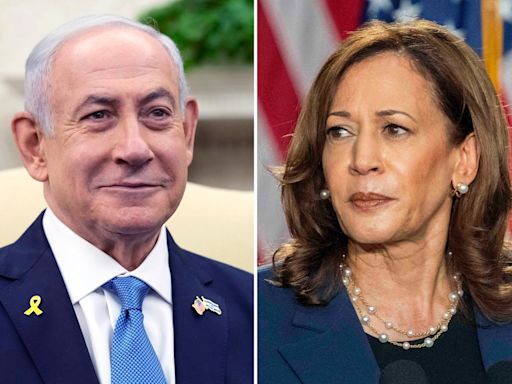 Election 2024 live: Harris condemns flag burning and pro-Hamas protests ahead of Netanyahu meeting