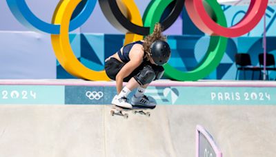 Who are the BBC skateboarding commentators at the Paris 2024 Olympics?