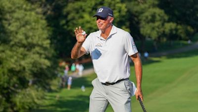 Matt Kuchar takes one-shot lead at Wyndham Championship with second-straight 64 as Shane Lowry misses cut