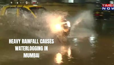 Mumbai Rains: Heavy Downpour Cause Waterlogging, Traffic Snarls