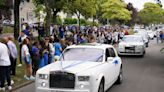 Thousands of mourners line streets for funeral of boys killed in Cardiff crash that sparked riots