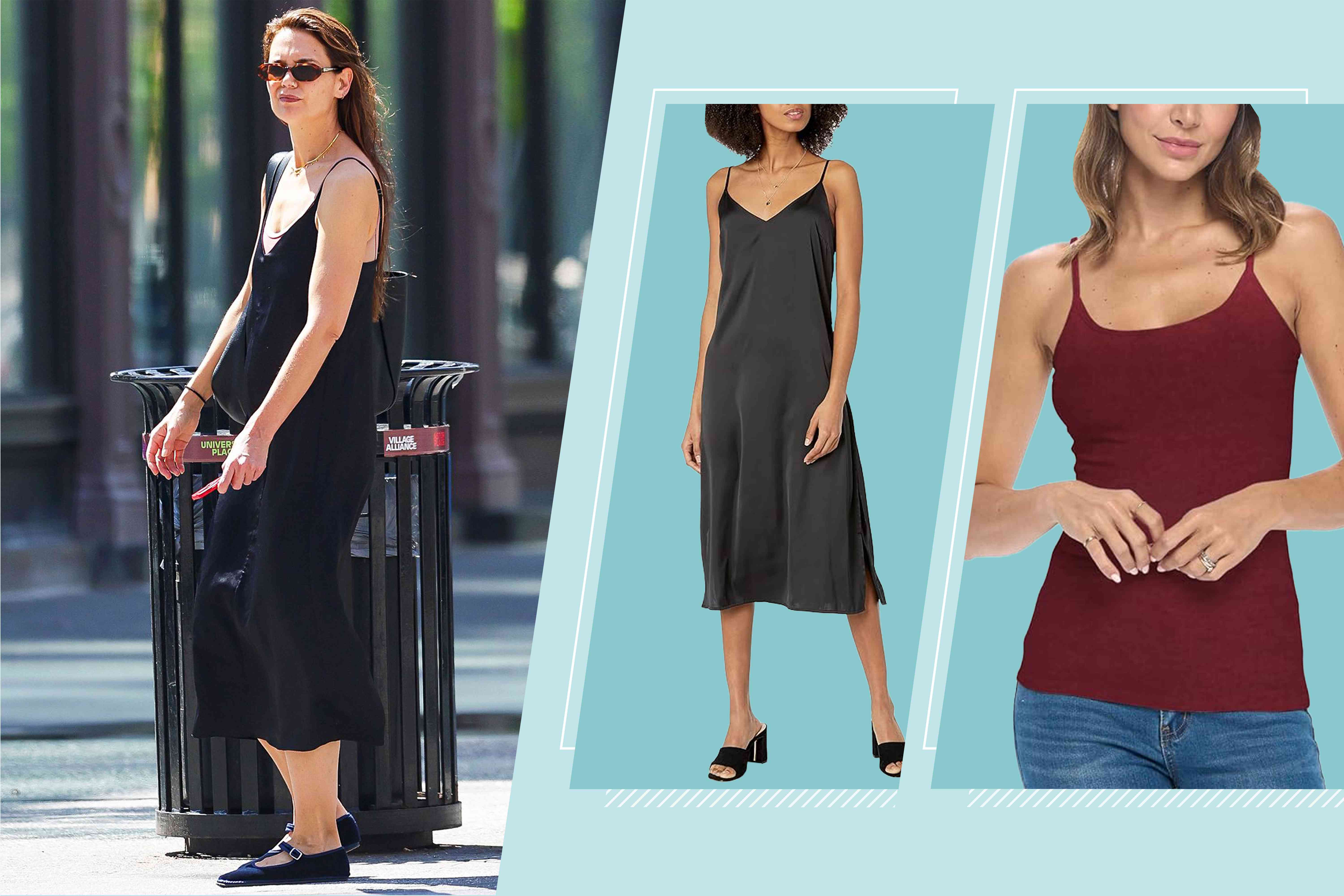 Katie Holmes’ Chill Midi Dress Outfit Is the Blueprint for Hot Days Ahead — Shop the Look from $10