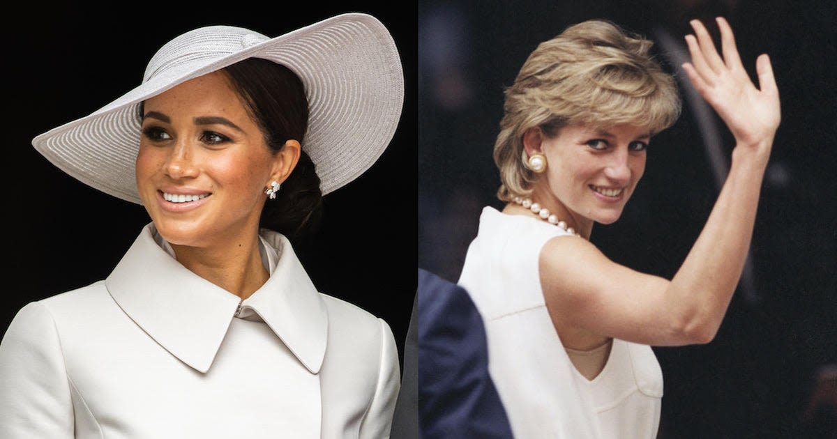 Meghan Markle Wears Special Accessory That Belonged to Princess Diana