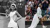 ...Wimbledon Tennis Kits: Lea Pericoli’s Rose-trimmed Skirt, Serena Williams’ Regal Train and More Outfits Through the Years