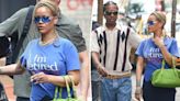 Rihanna trolls fans with ‘I’m retired’ T-shirt while out in NYC with A$AP Rocky: ‘Never getting an album’