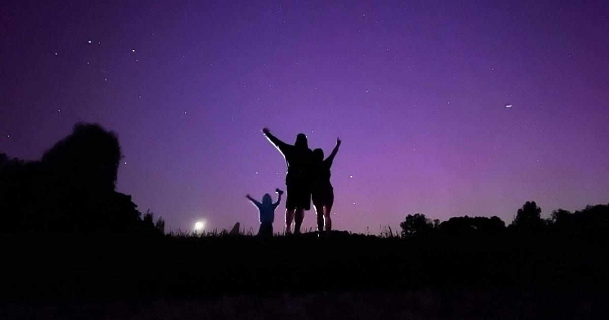 Kentuckiana residents react to 'amazing' Northern Lights that appeared in the sky this weekend