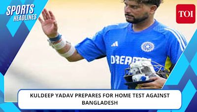 Kuldeep Yadav prepares for home Test against Bangladesh in Kanpur