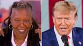 Whoopi Goldberg responds to Donald Trump meme about leaving the country if he wins: 'I’m not going anywhere'