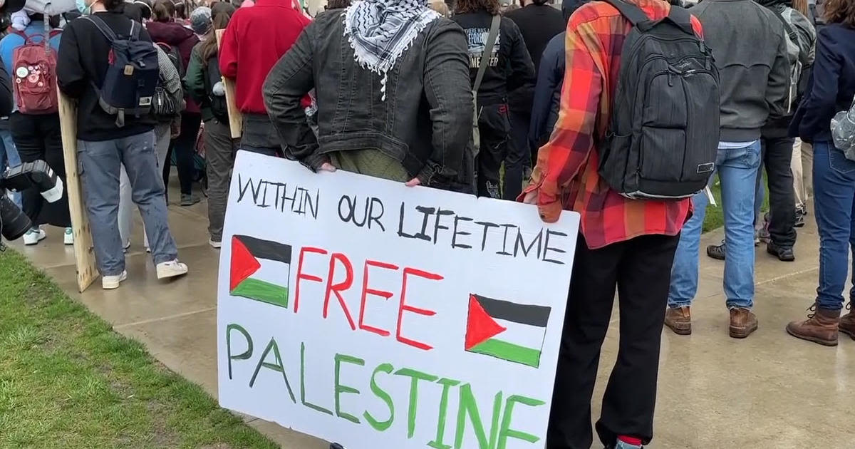 Police clash with pro-Palestinian protesters at University of Wisconsin-Madison
