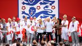 Euro 2022 LIVE: England players lauded by thousands at Trafalgar Square victory party