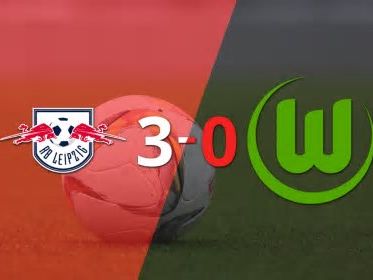 RB Leipzig fue imparable y goleó 3 a 0