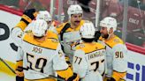 Forsberg gets 10th career hat trick, sets Nashville scoring record as Predators beat Blackhawks 5-1