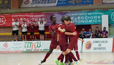 La selección murciana sub-10, a la final del Campeonato de España