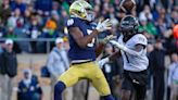 Notre Dame sophomore receiver Tobias Merriweather heads to the transfer portal after two shuffling seasons