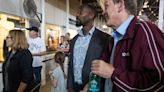 King of Busoga, Uganda, visits the Iowa State Fair to view agriculture in Iowa